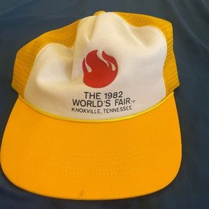 Vintage 1982 Worlds Fair Trucker Hat